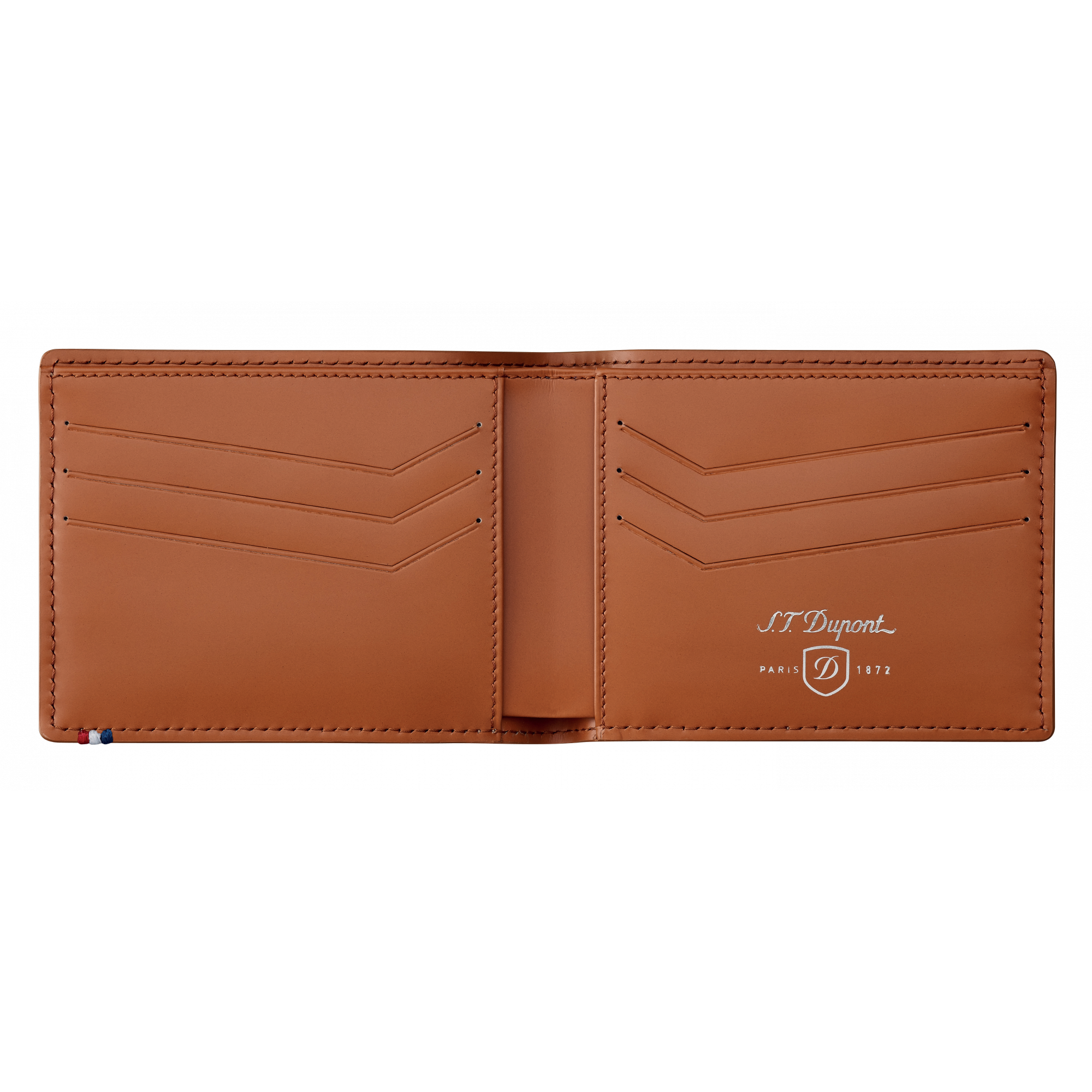 6 credit cards holder, Perforated Leather - Image 4