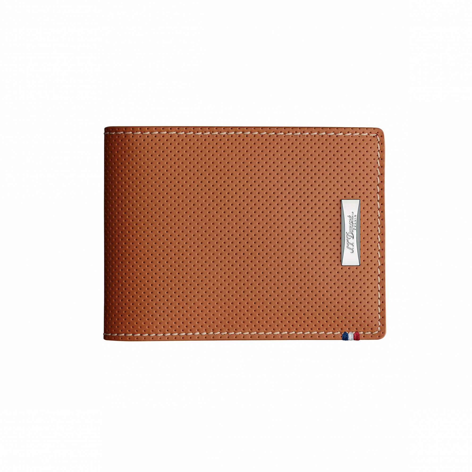 6 credit cards holder, Perforated Leather - Image 3