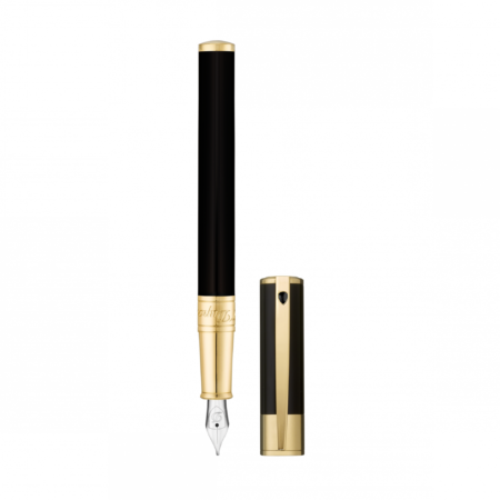 Fountain pen D-Initial black-or