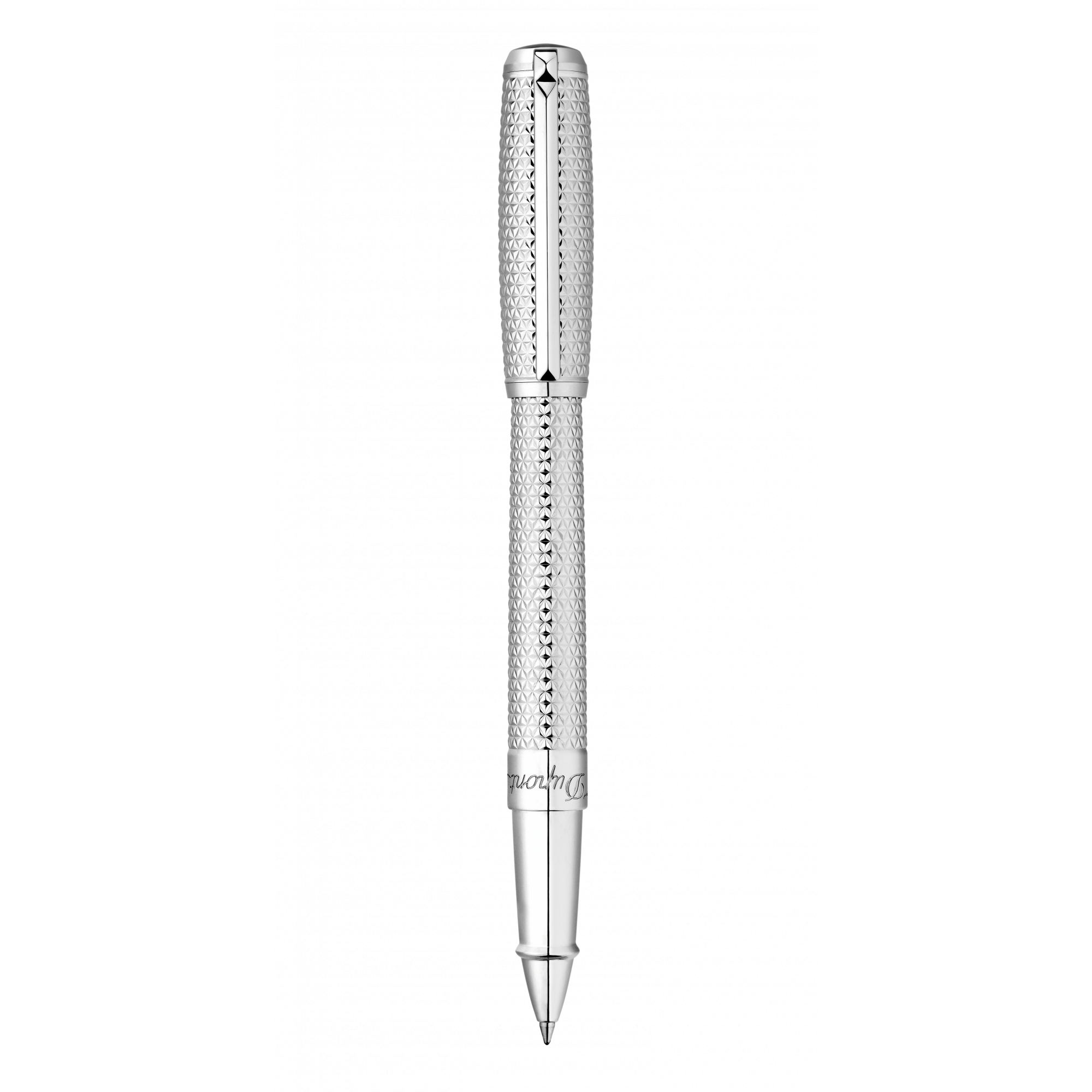 Palladium finish convertible rollerball pen