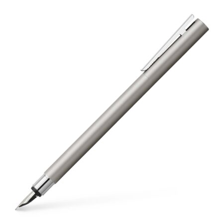 NEO Slim Fountain Pen, Matte Stainless Steel - Extra Fine - #342102