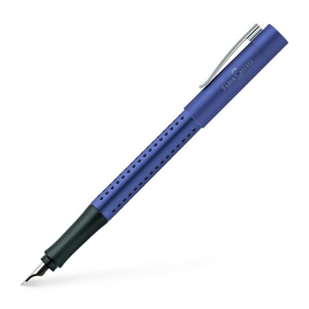 Grip 2011 fountain pen, M, metallic blue #140902