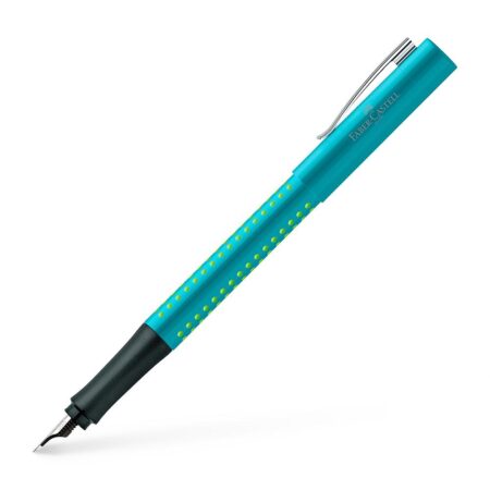 Grip 2010 fountain pen, M, turquoise-light green #140916
