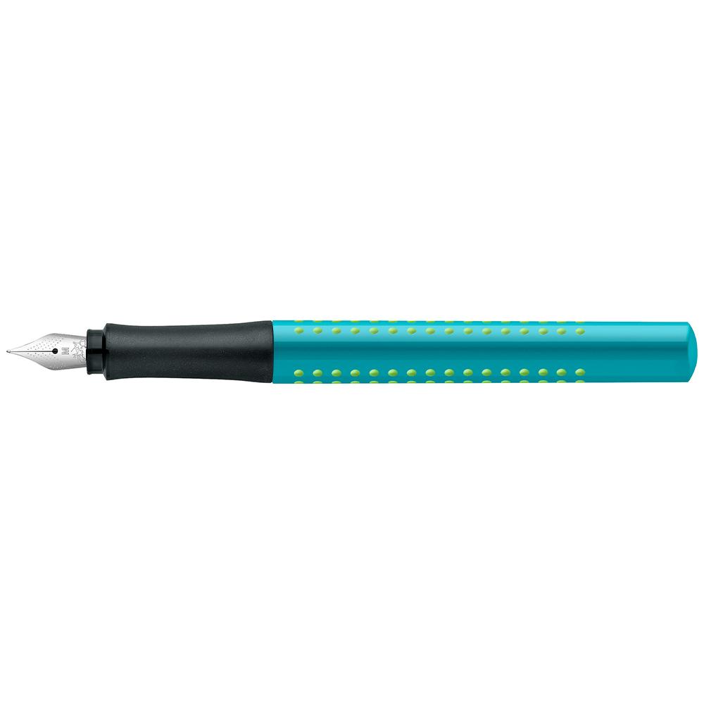 Grip 2010 fountain pen, M, turquoise-light green #140916 - Image 4