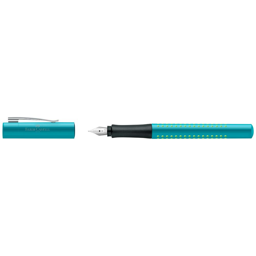 Grip 2010 fountain pen, M, turquoise-light green #140916 - Image 2
