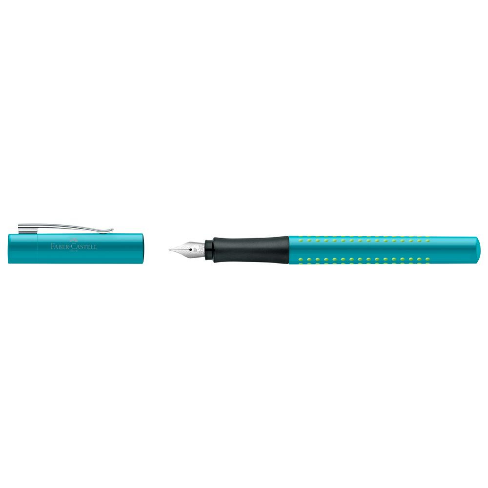 Grip 2010 fountain pen, EF, turquoise-light green #140997 - Image 2
