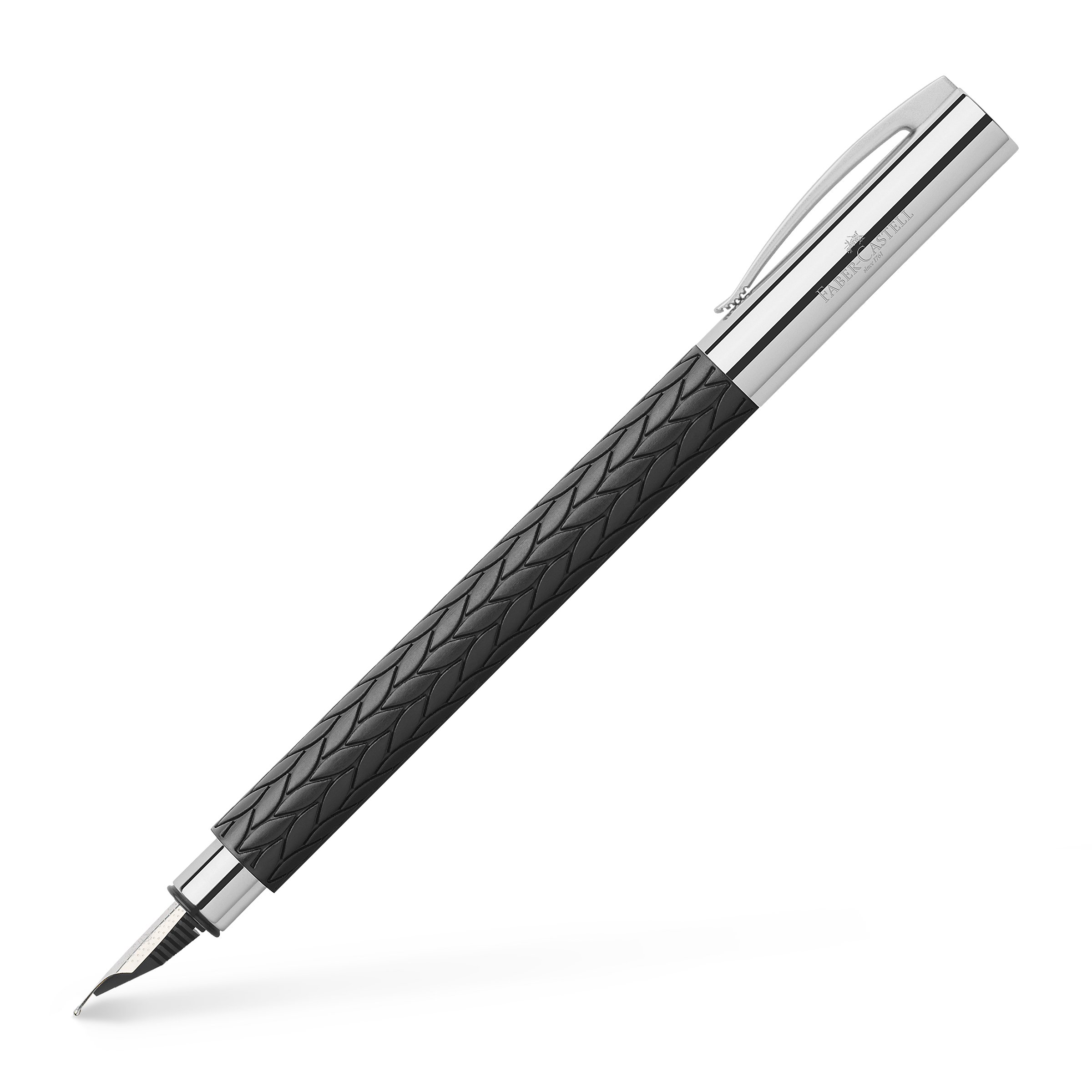 Ambition Fountain Pen, 3D Leaves - Broad - #146063