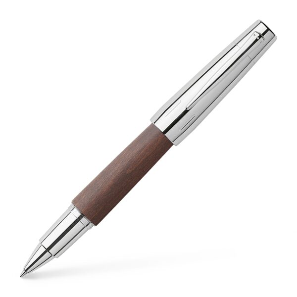 e-motion Rollerball Pen - Pearwood Dark Brown - #148215