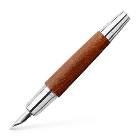 e-motion Fountain Pen, Pearwood Brown - Broad - #148203