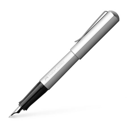 Hexo Fountain Pen, Silver - Extra Fine - #150512