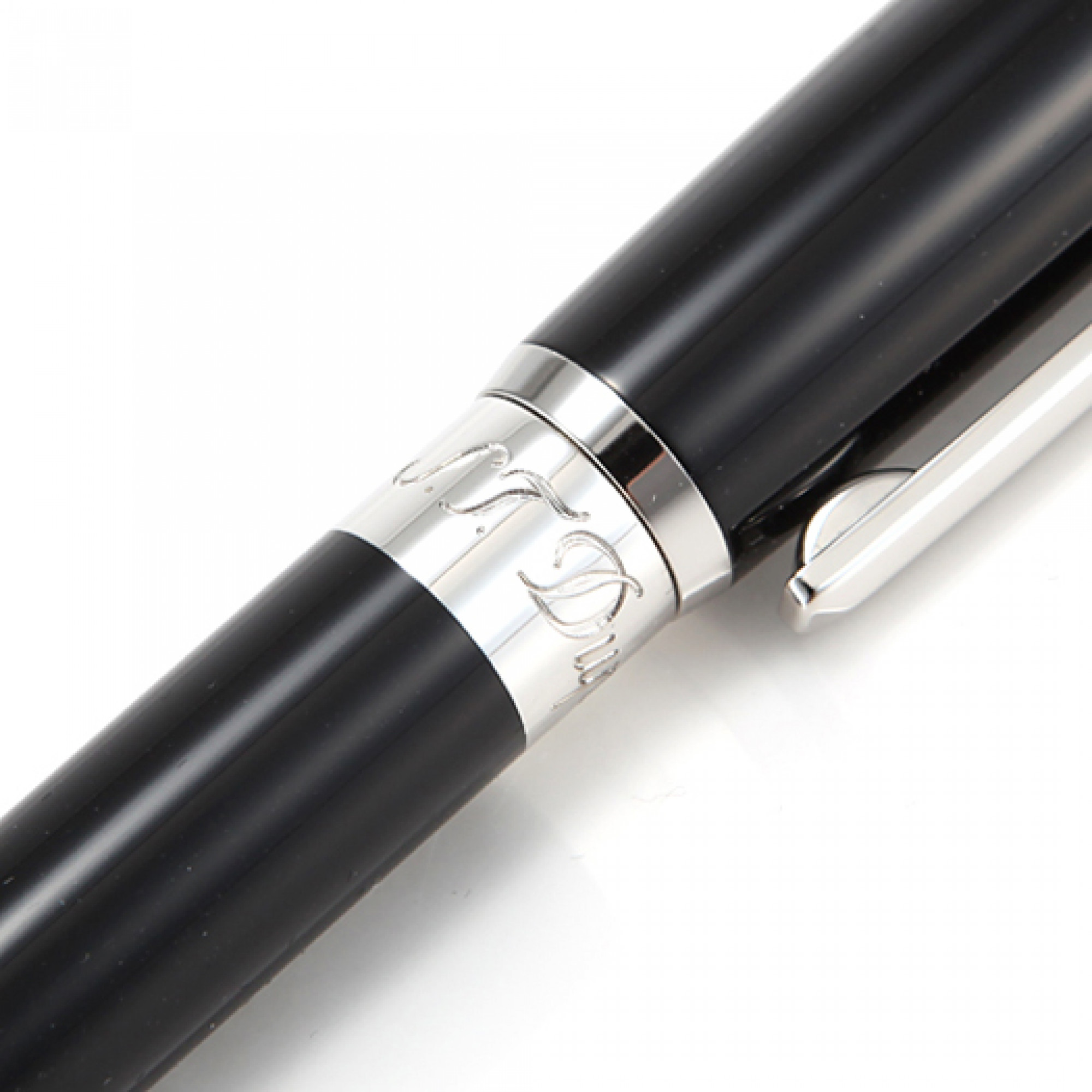 Palladium finish Natural Lacquer ballpoint pen - Image 2