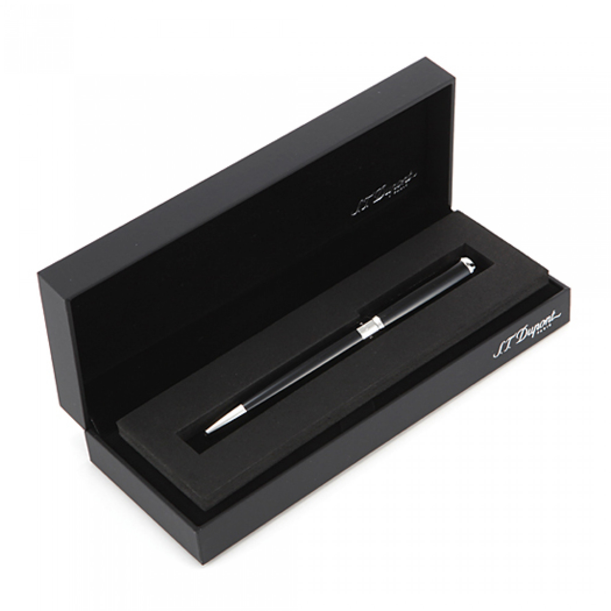 Palladium finish Natural Lacquer ballpoint pen - Image 4