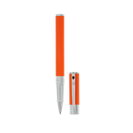 Rollerball D-Initial Orange - Chrome