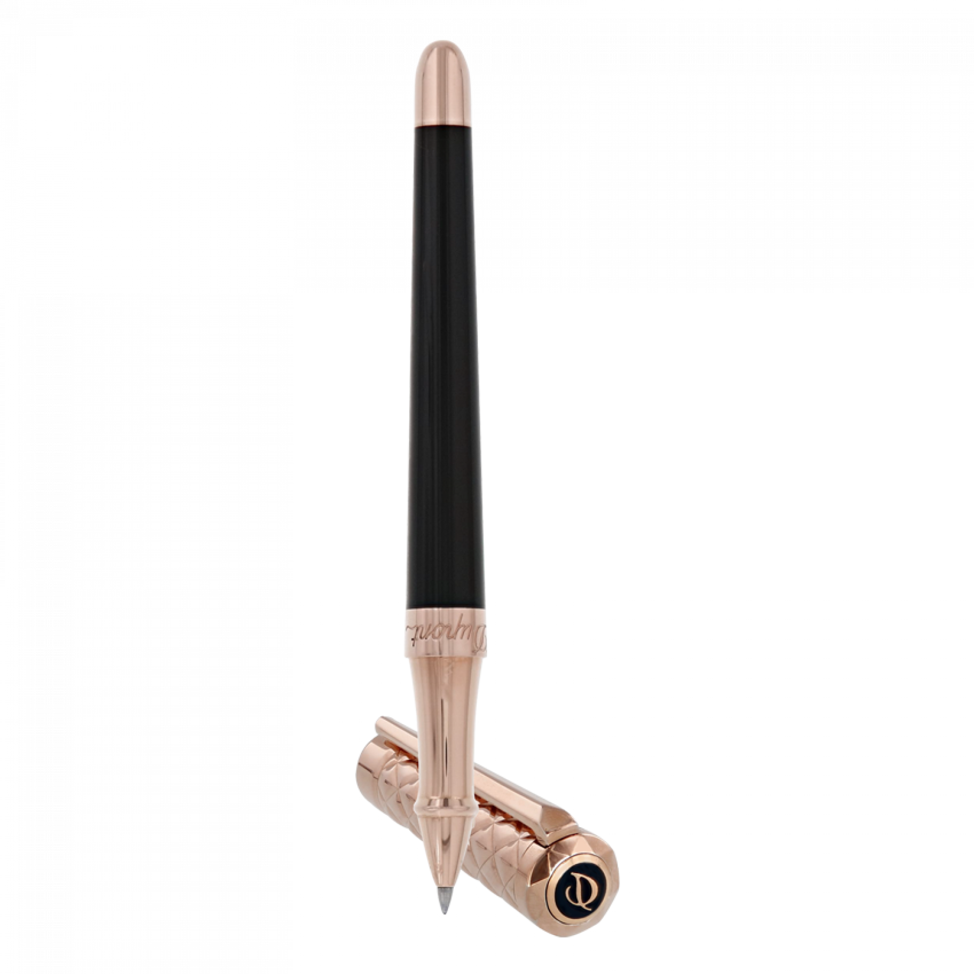LIBERTE ROLLER BALL PEN - PINK GOLD/BLACK