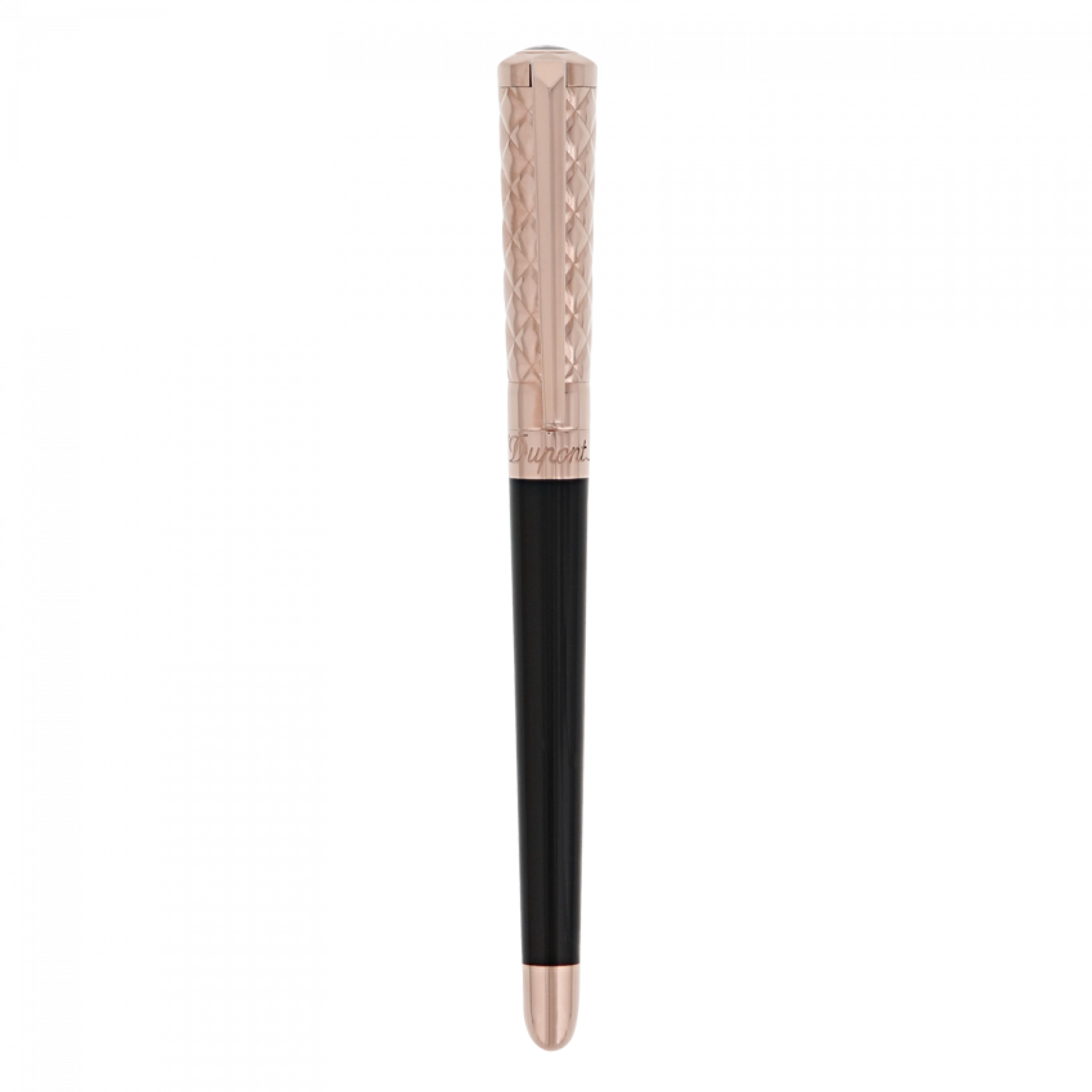 LIBERTE ROLLER BALL PEN - PINK GOLD/BLACK - Image 3