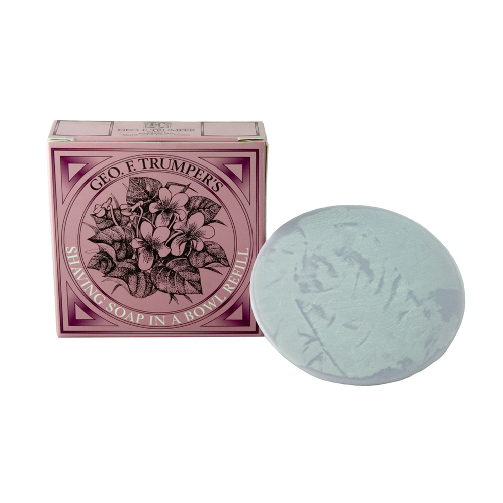 Violet Hard Shaving Soap - Image 2