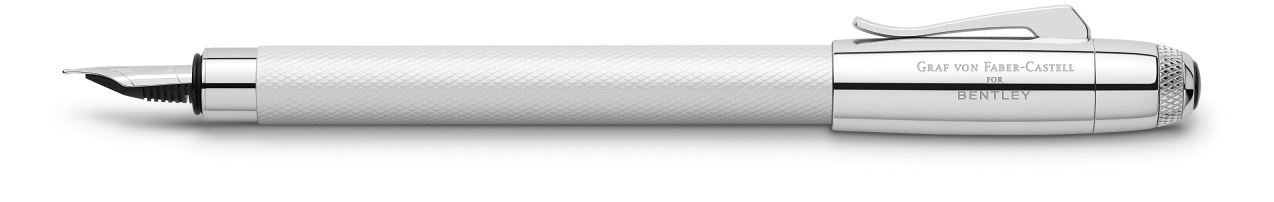 Fountain pen Bentley White Satin M - Image 3