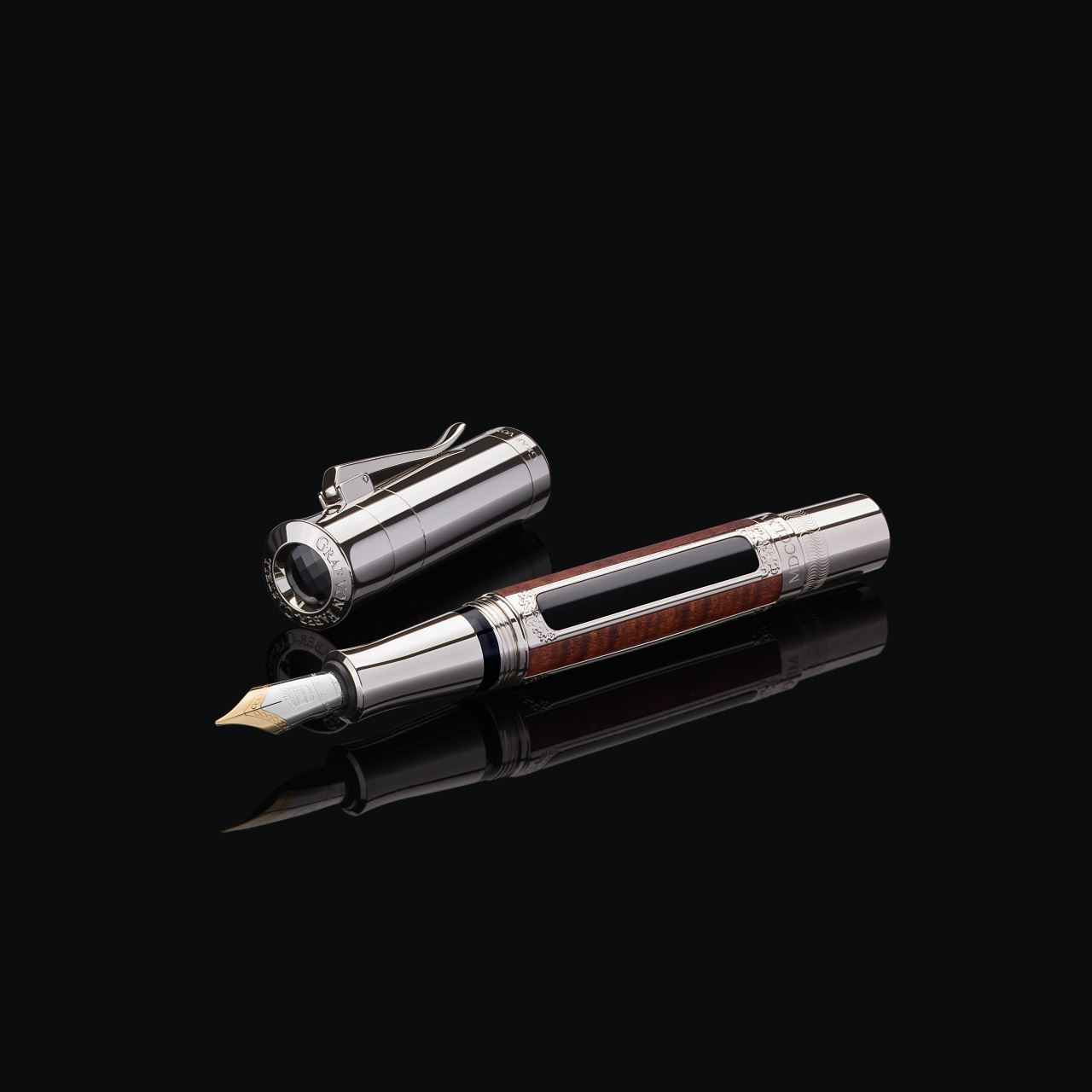 Fountain pen Pen of the Year 2016 platinum-plated, Medium - Image 4