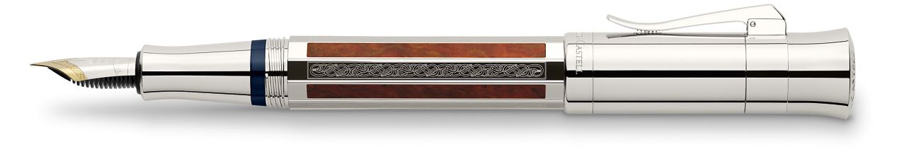 Fountain pen Pen of the Year 2017 platinum-plated, Medium - Image 3