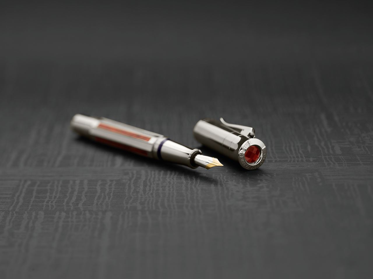 Fountain pen Pen of the Year 2017 platinum-plated, Medium - Image 5