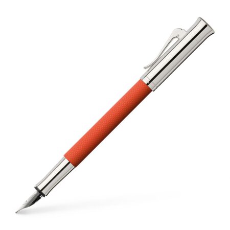 Fountain pen Guilloche Burned Orange F