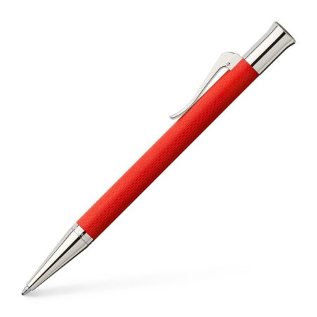 Ballpoint pen Guilloche India Red