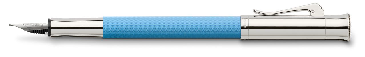 Fountain pen Guilloche Gulf Blue M - Image 3