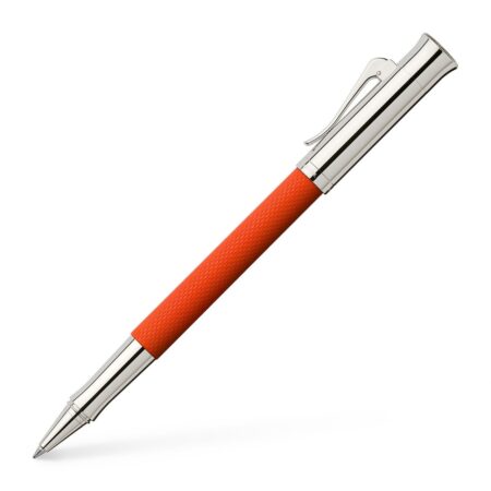 Rollerball pen Guilloche Burned Orange