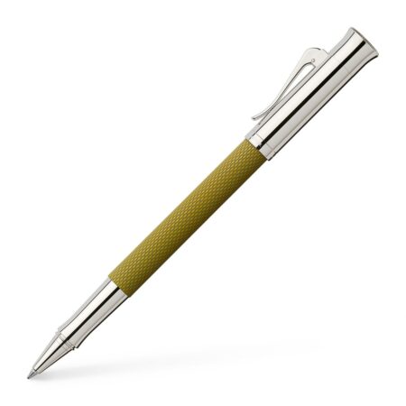 Rollerball pen Guilloche Olive Green