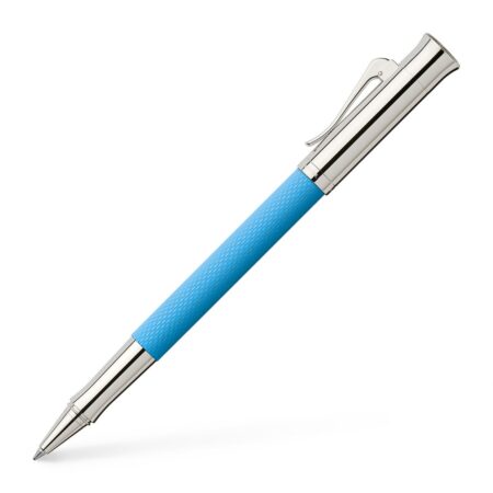 Rollerball pen Guilloche Gulf Blue