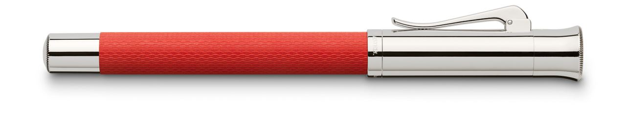 Rollerball pen Guilloche India Red - Image 2