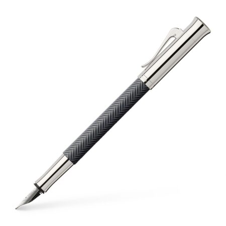 Fountain pen Guilloche Ciselé Anthracite F