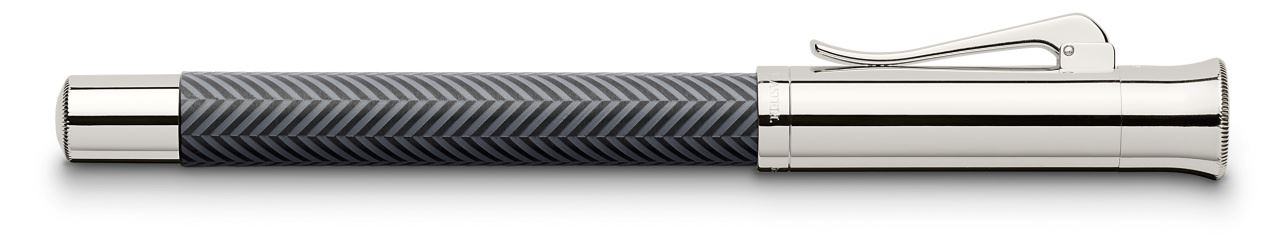 Fountain pen Guilloche Ciselé Anthracite EF - Image 2