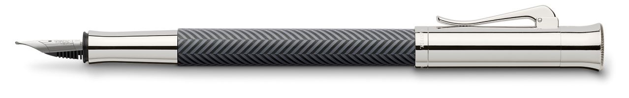 Fountain pen Guilloche Ciselé Anthracite EF - Image 3