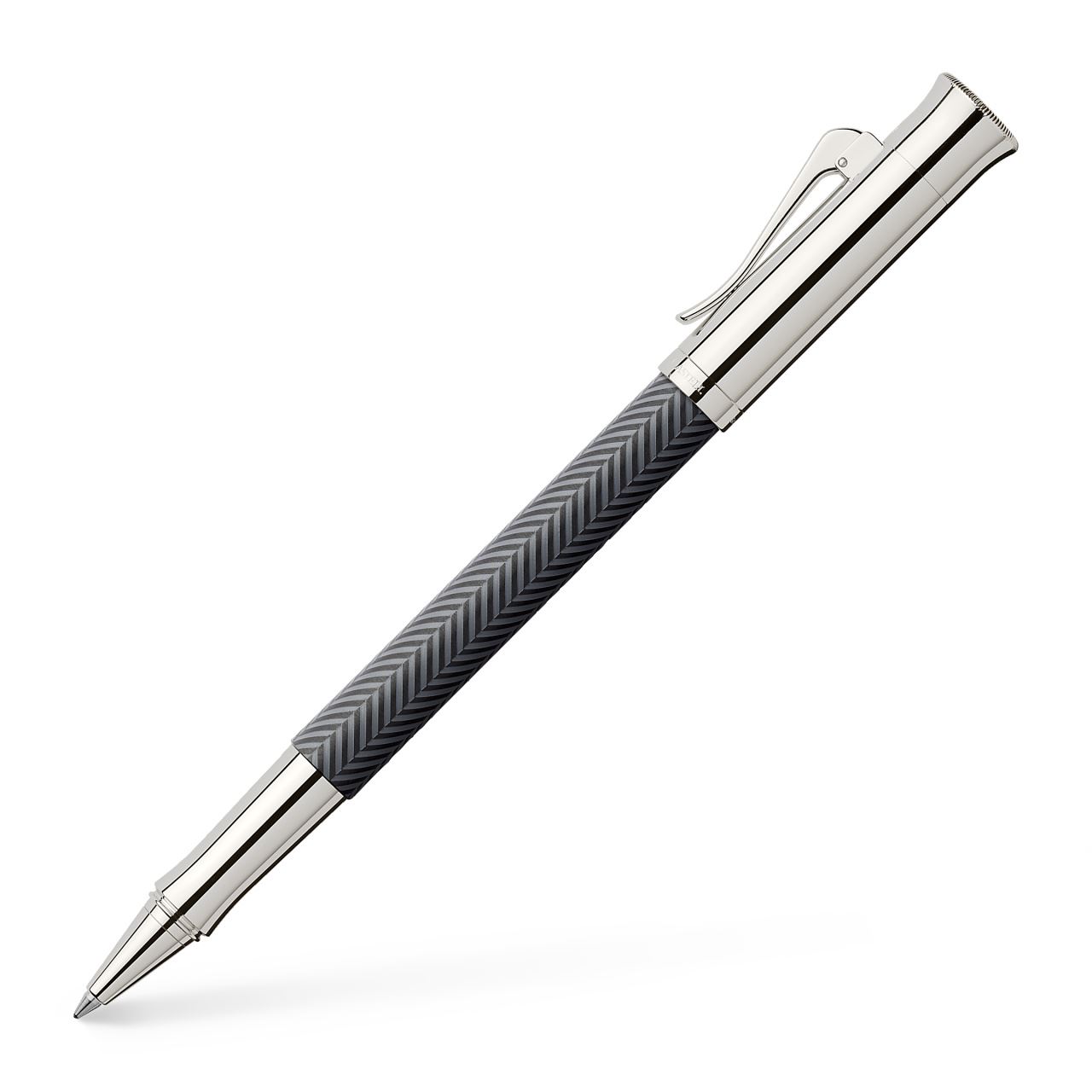 Rollerball pen Guilloche Ciselé Anthracite