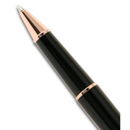 Montblanc Meisterstuck Rollerball Pen - Black - Red Gold Trim - Classique