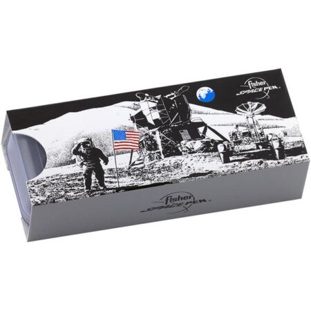 Fisher Space Pen Brushed Chrome with Clip Bullet Ballpoint Pen