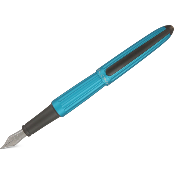 Diplomat Aero Fountain Pen - Turquoise - Image 2