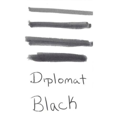 Diplomat Fountain Pen Black Bottled Ink - 30 ml