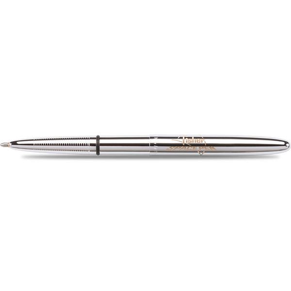 Fisher Space Pen Chrome Bullet with Logo Ballpoint Pen