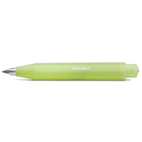 Kaweco Frosted Sport Clutch Pencil - Fine Lime - 3.2 mm Lead