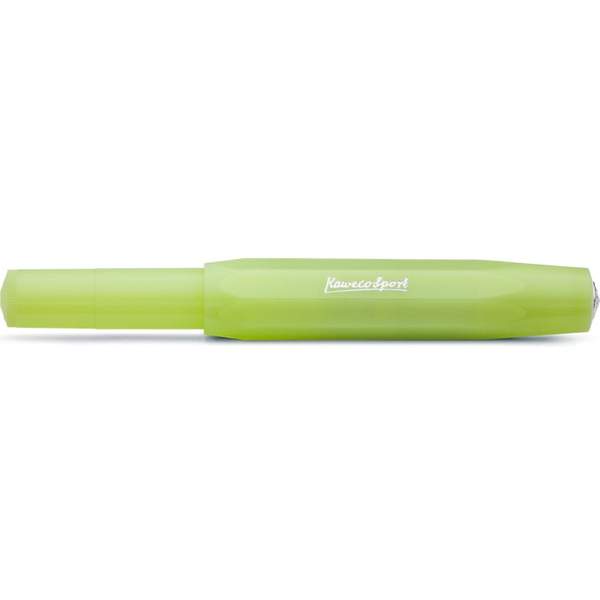 Kaweco Frosted Sport Rollerball Pen - Fine Lime - Image 2