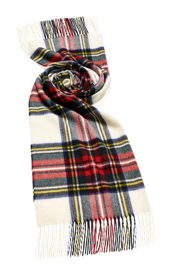 Tartan Wide 10" Dress Stewart Scarf - Image 3