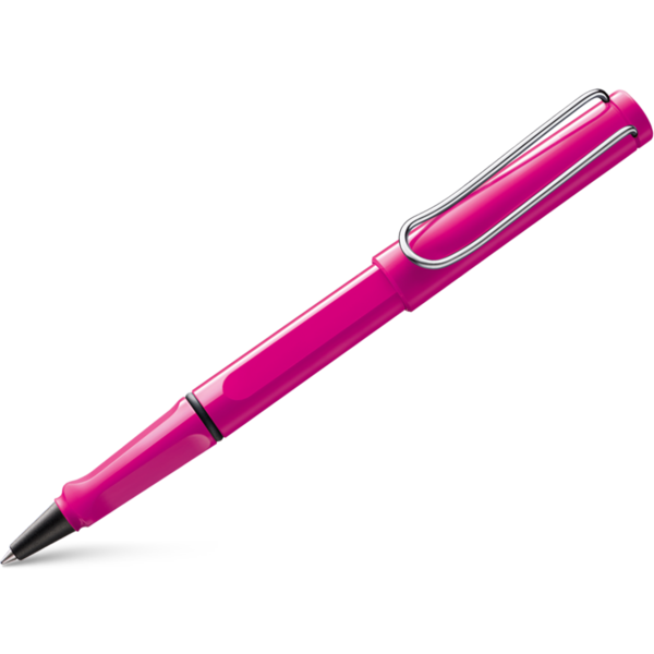 Lamy Safari Pink Rollerball Pen - Image 2