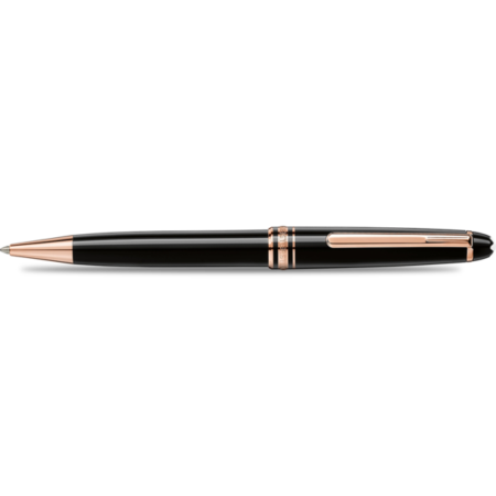 Montblanc Meisterstuck Ballpoint Pen - Black - Red Gold Trim - Classique