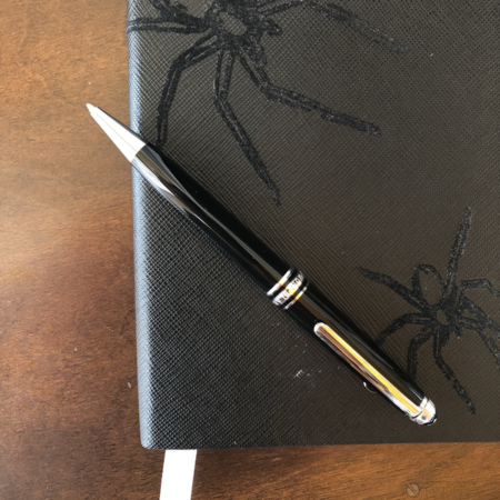 Montblanc Meisterstuck  163 Ballpoint Pen - UNICEF Black Platinum Trim - Classique