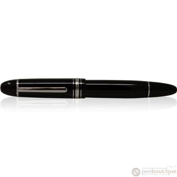 Montblanc Meisterstuck Fountain Pen - 149 Black - Platinum Trim - Image 2