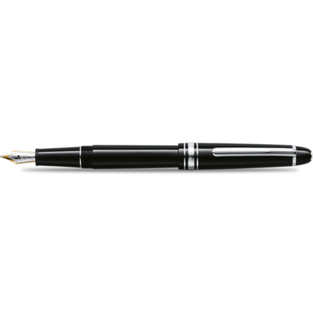 Montblanc Meisterstuck Fountain Pen - M145P - Black - Platinum Trim - Classique