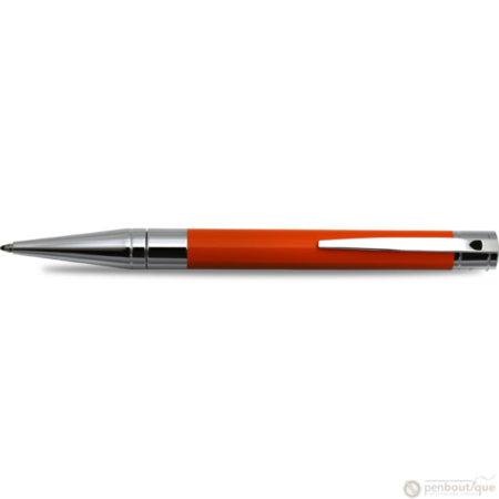 S T Dupont D-Initial Ballpoint Pen - Orange