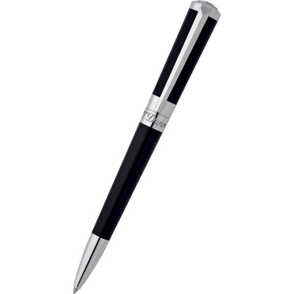 S T Dupont Liberte Black Lacquer Ballpoint Pen - Image 3